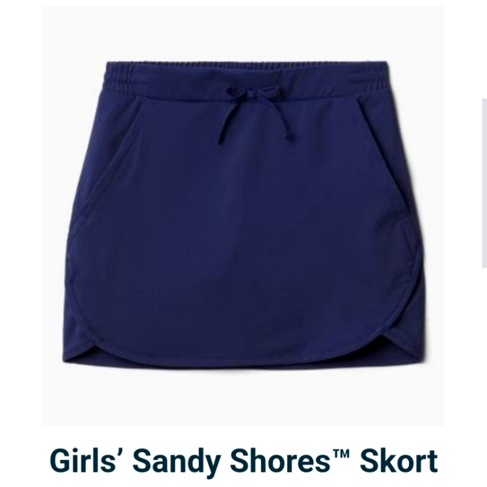 Girls Columbia Skort (NAVY)